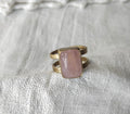 Anel Quietude com Morganite